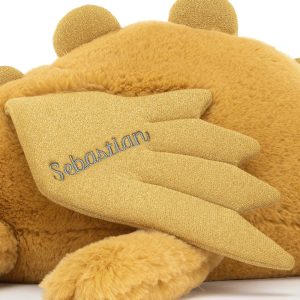 Personalized Golden Dragon Huge