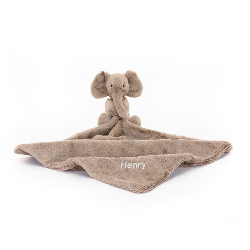 Personalised Smudge Elephant Soother